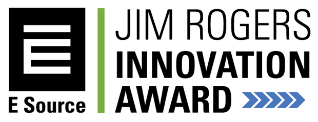 Graphic of of the Jim Rogers Innovation Award logo